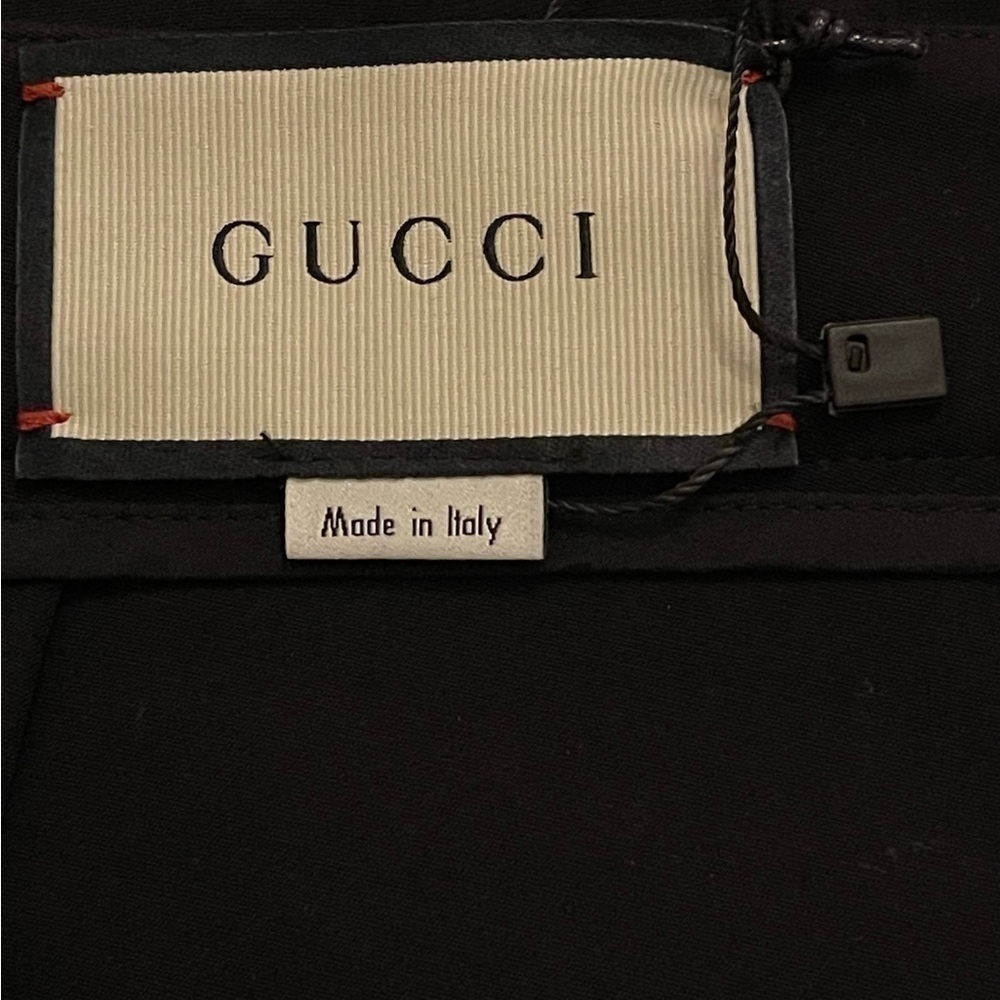 𝅺GUCCI Ruffle Hem Trousers. - Picture 4 of 12